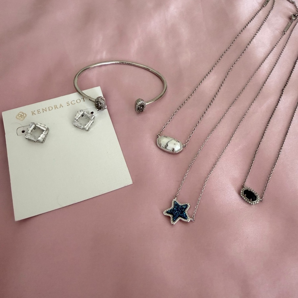 Kendra Scott Silver bundle